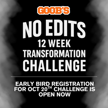 No Edits 12 Week Transformation Challenge