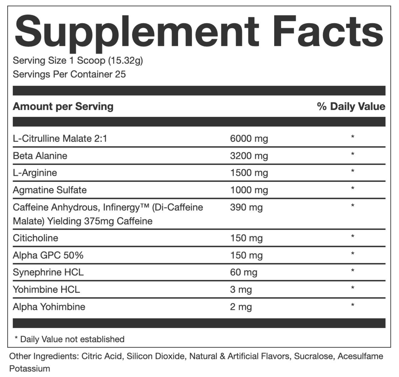 Exposed V2 Pre Workout